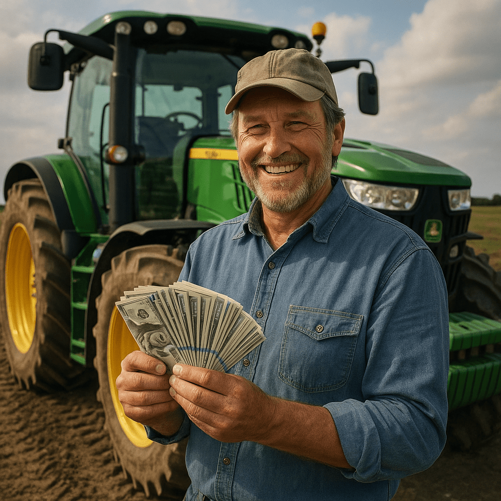 Szczesliwy_rolnik_pieniądze